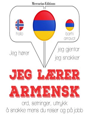 cover image of Jeg lærer armensk